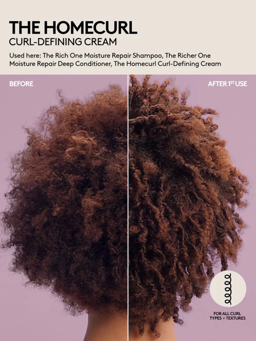 Fenty Hair Bundle Homecurl Curl-Defining Cream and 9-in-1 Hair Oil